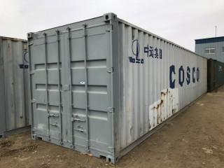 40' Storage Container. S/N CBHU6139361 **AUCTIONEERS NOTE**