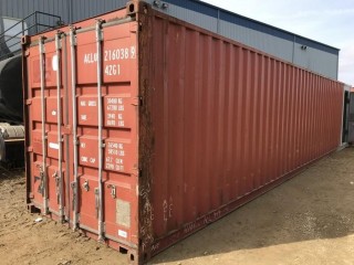 8'X 40' Storage Container. S/N ACLU2160389