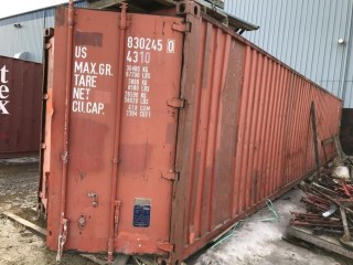 8'X 40' Storage Container C/W Contents. S/N GSTU8302450