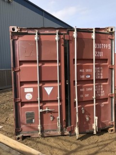 8'X 20' Storage Container C/W Contents. S/N 0307995