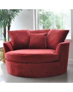 Marta Barrel Chair (RED)