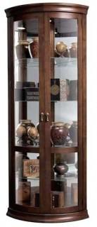 Nancy Lighted Curio Cabinet  
