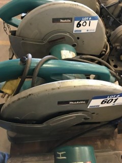 (2) Makita Cut Off Saws