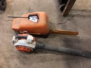 STIHL 026 Chain Saw And  STIHL BG86 Leaf Blower