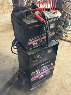 (2) Schumacher Battery Chargers