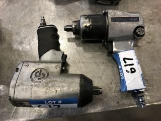 (2) 1/2" Pneumatic Impact