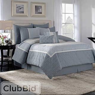 VCNY HOLDEN 8-PIECE CALIFORNIA KING COMFORTER SET IN TAUPE                                          