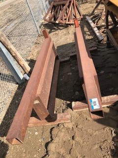 (2) Steel Racks