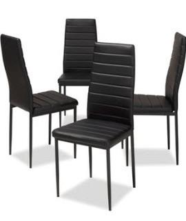 Hary Upholstered Dining Chair Set Of 4
