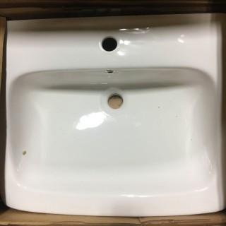 Fresca Velta Bathroom Sink, White 26x21x8.26"