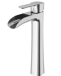 Vigo Niko Vessel Sink Bathroom Faucet, Brushed Nickel