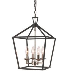 Lacey 12" Pendant (10264 PC/BK)?by?Trans Globe