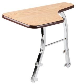 National Public Seating TA81R Right Light Oak Tablet Arm