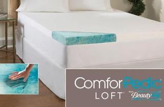 Beautyrest 3" Memory Foam Topper With Cooling Gel Technology, Queen