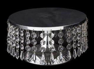 Berube Cake Stand, Silver