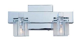 Bolan 2-Light Vanity Light, Polished Chrome 