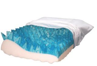 Bodyform Orthopedic Nightwave Gel Infuded Memory Foam Pillow, Standard 