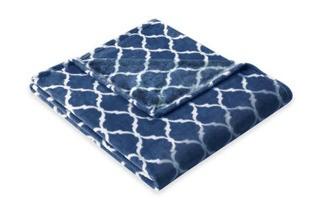 Flannagan Oversized Throw, Blue 60'' W x 70'' L