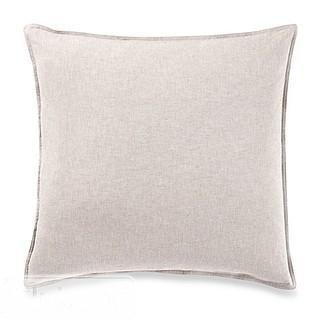 KENNETH COLE NEW YORK MINERAL YARN-DYED EUROPEAN PILLOW SHAM IN STONE                               