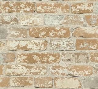 (3) Peel and Stick 20.5' x 16.5" Brick 3D Embossed Wallpaper Roll