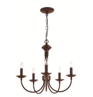 Shaylee 5-Light Chandelier Rubbed Oil Bronze