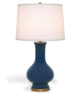 Dorothy 27" Table Lamp, Cobalt