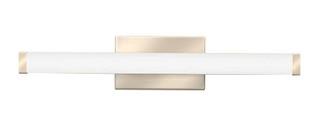 (2)Lithonia FMVCSL 24IN MVOLT 30K 90CRI BN M6 Traditional Square 2' 3K LED Vanity Light, Brushed Nickel