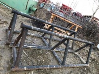 (2) Steel Pipe Racks