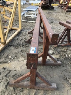 (2) Steel Stands