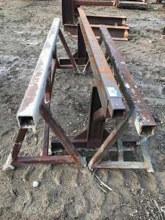 (3) Steel Stands