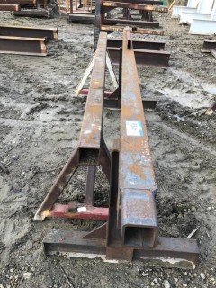 (2) Steel Stands