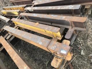 (4) Steel Stands