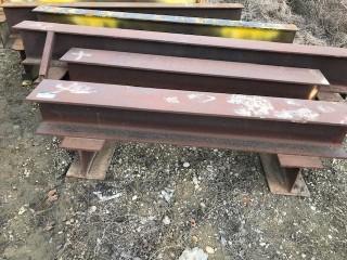 (4) Steel Stands