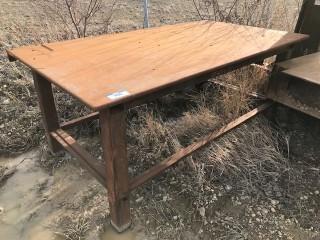 Steel Work Table