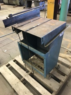 Steel Work Bench w/ drip catch