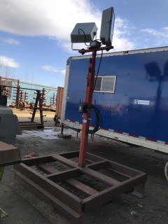 Skid Mounted Portable Light Stand
