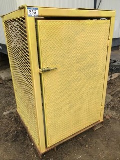 Propane Storage Cage