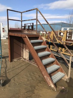 Steel Staircase W/ Railing