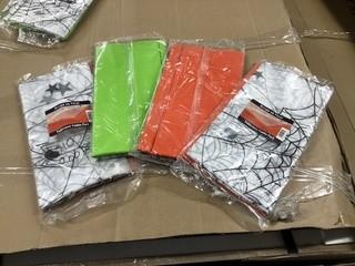 Lot of (6) New Halloween Themed Table Cover Combo Packs