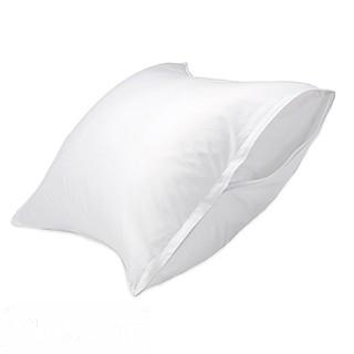 Healthy Nights(TM) Satin with Aloe Standard/Queen Pillow Protector in Ivory