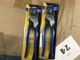 Lot of (2) New 10" Power Fist Cable Cutters