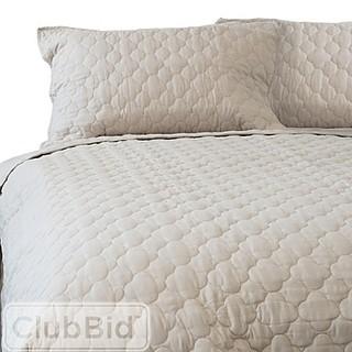 CANADIAN LIVING FULL/QUEEN COVERLET IN LINEN
