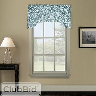 ARCH-SHAPED VALANCE, 100% COTTON                                                                    