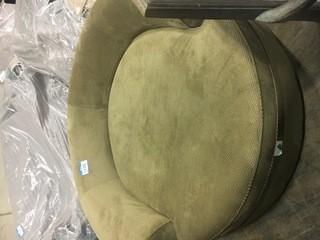 Marta Barrel Chair, Taupe 