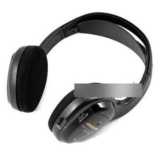 Alpine - SHS-N100 Single Source Wireless IR Overear Headphone- Open Box