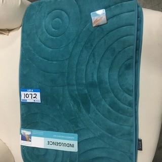 Memory Foam Bath Mat Set, Teal