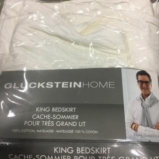 Glucksteinhome King Bes Skirt, Off-White 