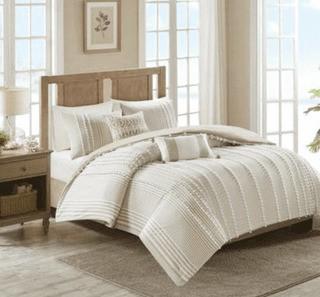 Anslee Cotton 3 Piece Duvet Cover Set, king 