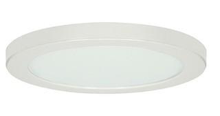 Jasmine 1-Light 3000K Flush Mount 13", White