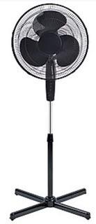 Mainstays 16" Oscillating Stand Fan,  Black